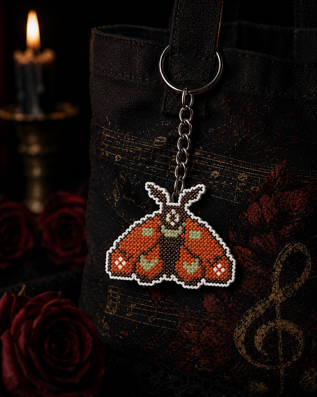 Gothic cross stitch pattern preview