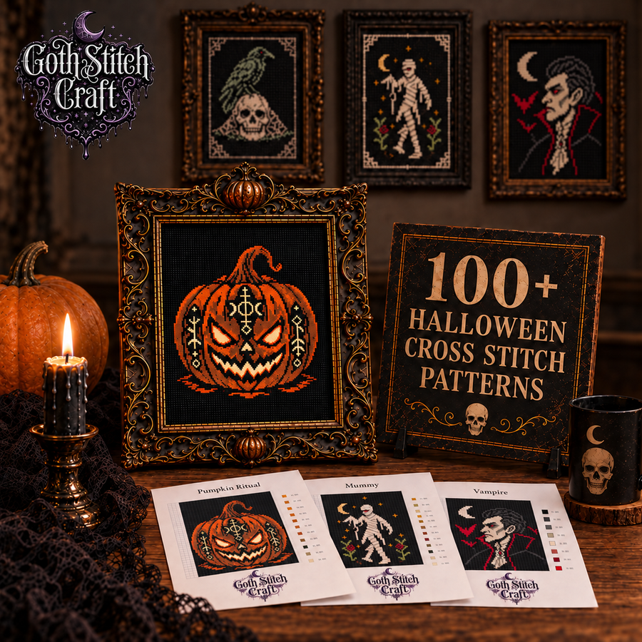 Samhain Collection — 100+ Gothic Halloween Patterns